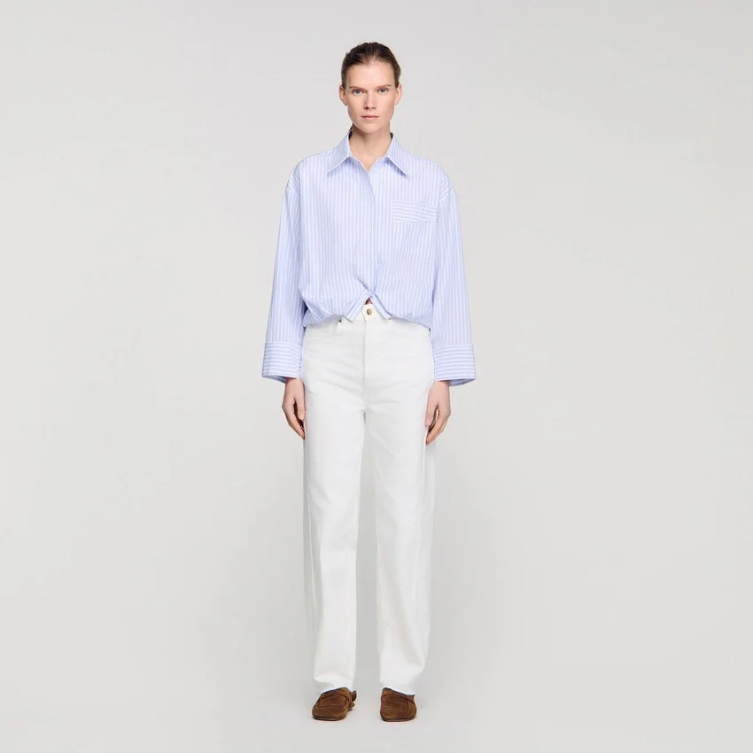 Cropped striped shirt Cropped striped shirt