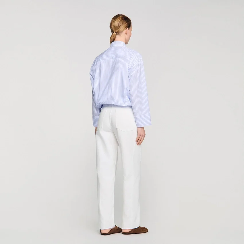 Cropped striped shirt Cropped striped shirt