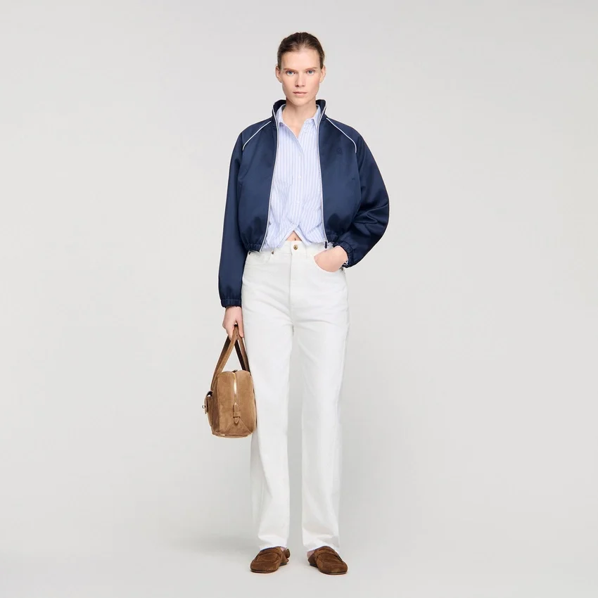 Cropped striped shirt Cropped striped shirt