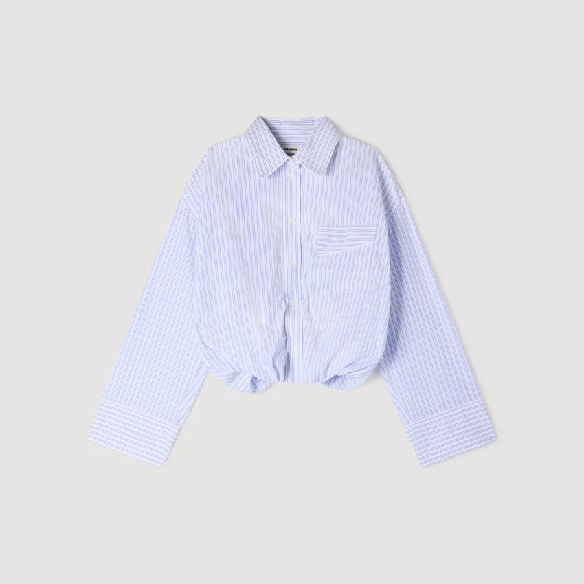 Cropped striped shirt Cropped striped shirt