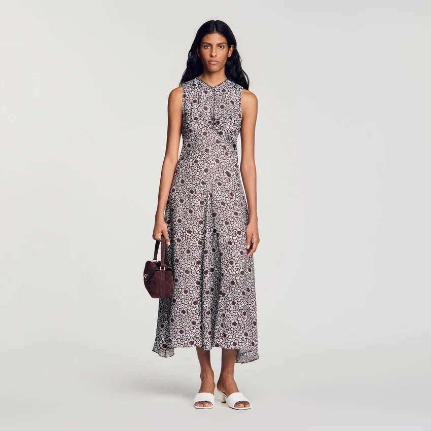 Daisy print midi dress Daisy print midi dress