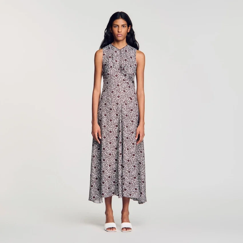 Daisy print midi dress Daisy print midi dress