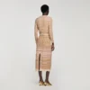 Decorative knit cardigan