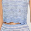 Decorative knit crop top Decorative knit crop top