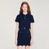 Decorative knit polo-neck sweater Decorative knit polo-neck sweater