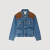 Denim and suede jacket Denim and suede jacket