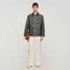 Denim-effect worker jacket Denim-effect worker jacket