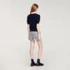 Detachable collar cable knit sweater Detachable collar cable knit sweater