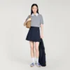 Detachable collar wool sweater Detachable collar wool sweater