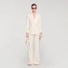 Double-breasted suit jacket