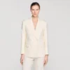 Double-breasted suit jacket