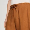 Elastic waist linen shorts Elastic waist linen shorts