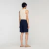 Elastic waist linen shorts Elastic waist linen shorts