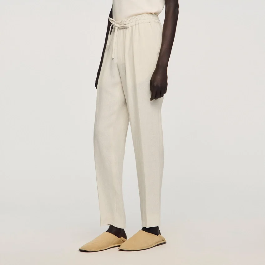 Elasticated linen trousers Elasticated linen trousers