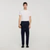 Elasticated straight-leg trousers Elasticated straight-leg trousers