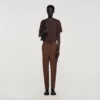 Elasticated straight-leg trousers Elasticated straight-leg trousers