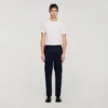 Elasticated straight-leg trousers Elasticated straight-leg trousers
