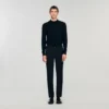 Elasticated straight-leg trousers Elasticated straight-leg trousers
