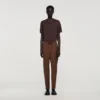 Elasticated straight-leg trousers Elasticated straight-leg trousers