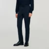 Elasticated straight-leg trousers Elasticated straight-leg trousers