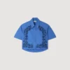 Embroidered and beaded shirt Embroidered and beaded shirt