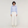 Embroidered cotton shirt Embroidered cotton shirt