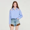 Embroidered cotton shirt Embroidered cotton shirt