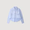 Embroidered cotton shirt Embroidered cotton shirt
