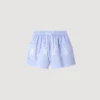 Embroidered cotton shorts Embroidered cotton shorts