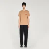 Embroidered horse cotton T-shirt Embroidered horse cotton T-shirt