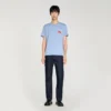Embroidered horse cotton T-shirt Embroidered horse cotton T-shirt