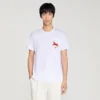 Embroidered horse cotton T-shirt Embroidered horse cotton T-shirt