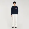 Embroidered horse sweatshirt