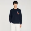 Embroidered horse sweatshirt