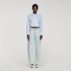 Faded barrel cotton jeans Faded barrel cotton jeans