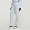 Faded barrel cotton jeans Faded barrel cotton jeans