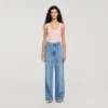 Faded wide straight-leg jeans Faded wide straight-leg jeans