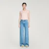 Faded wide straight-leg jeans Faded wide straight-leg jeans