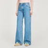 Faded wide straight-leg jeans Faded wide straight-leg jeans