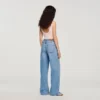 Faded wide straight-leg jeans Faded wide straight-leg jeans