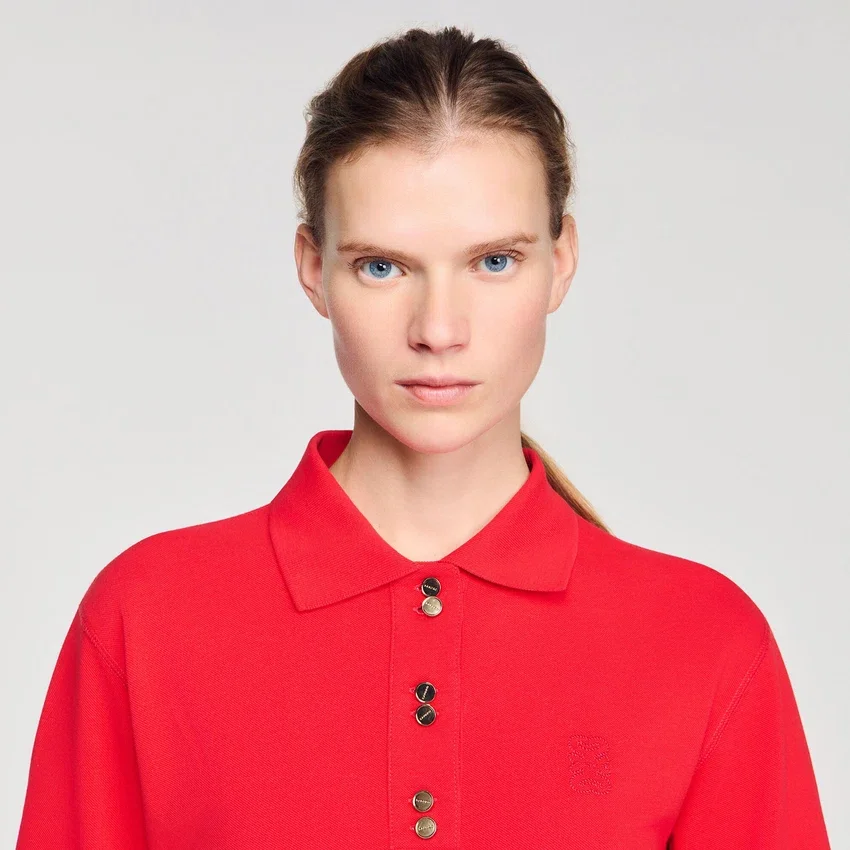 Fancy button polo shirt Fancy button polo shirt