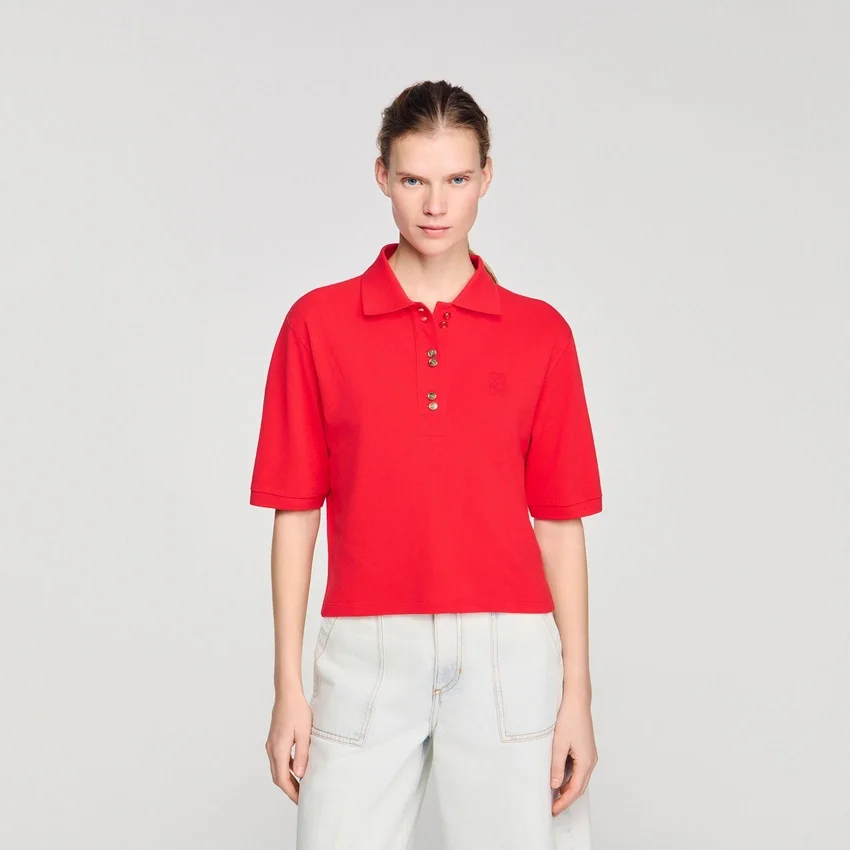 Fancy button polo shirt Fancy button polo shirt