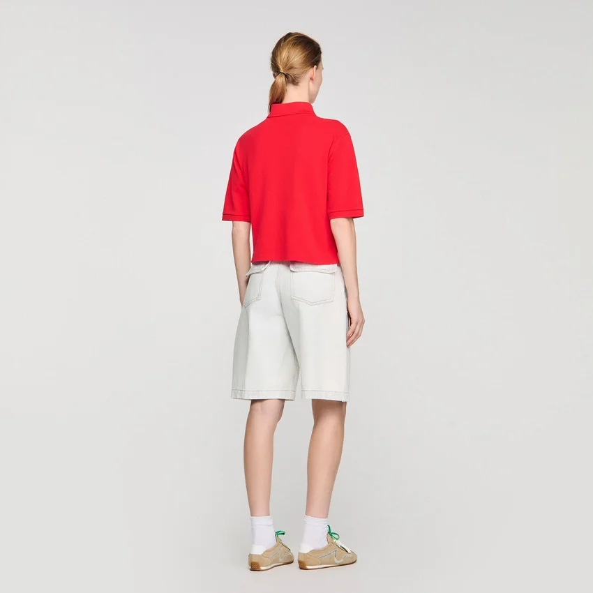 Fancy button polo shirt Fancy button polo shirt