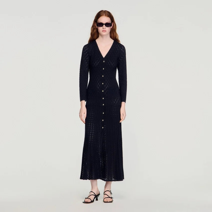 Fancy knit maxi dress Fancy knit maxi dress