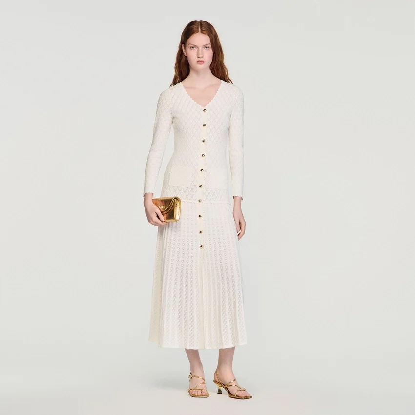 Fancy knit midi dress Fancy knit midi dress