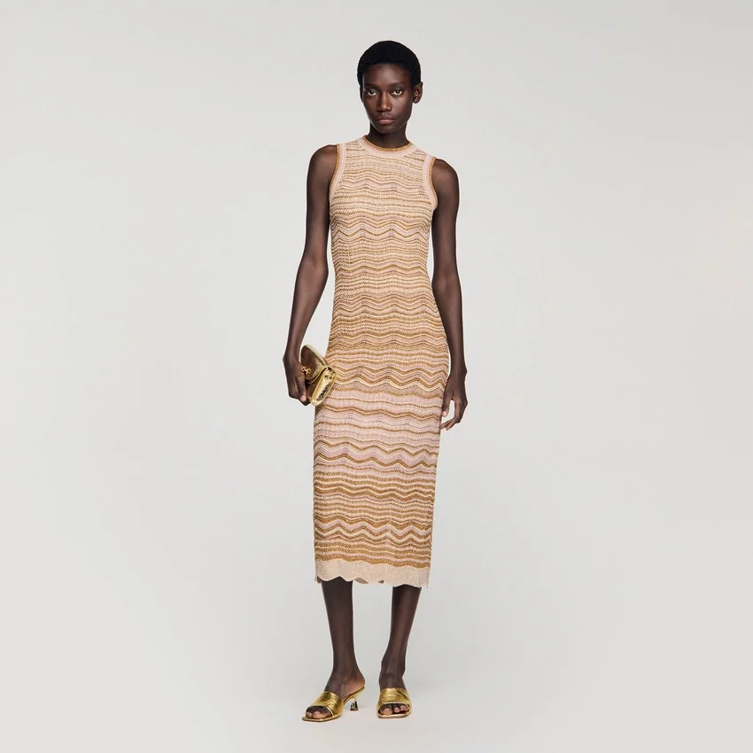 Fancy knit midi dress Fancy knit midi dress