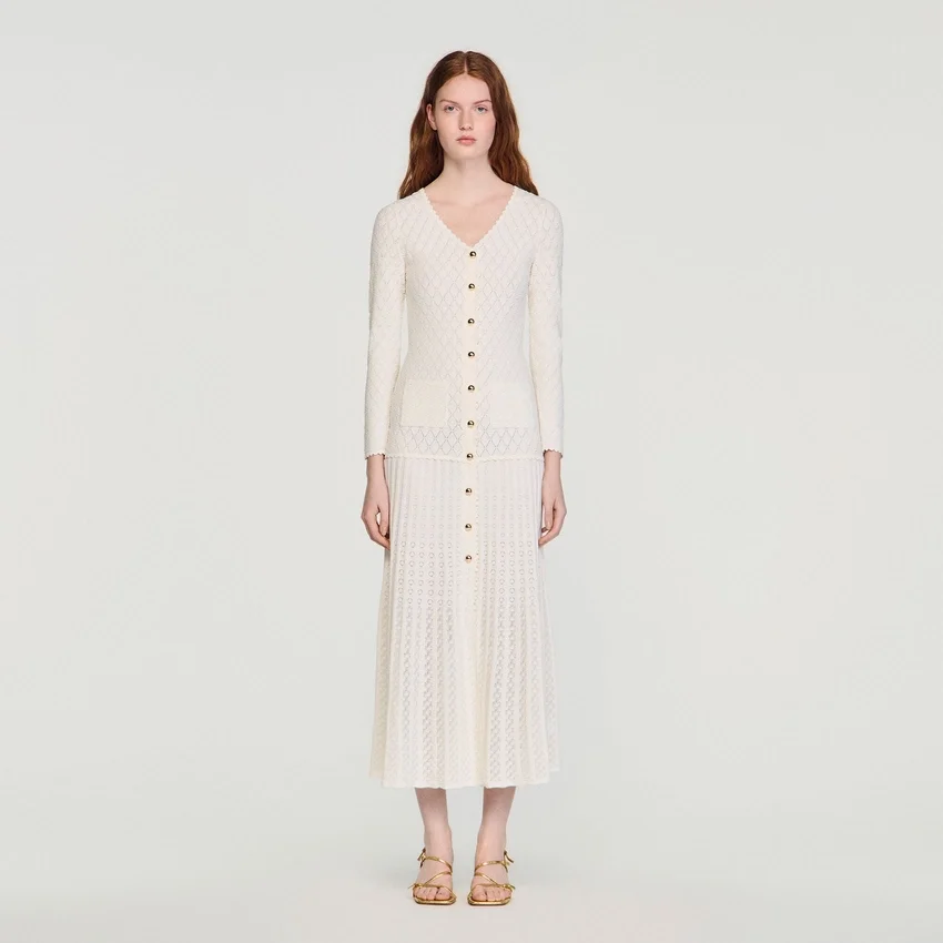 Fancy knit midi dress Fancy knit midi dress