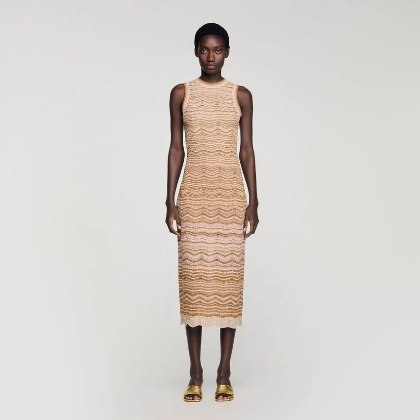 Fancy knit midi dress Fancy knit midi dress
