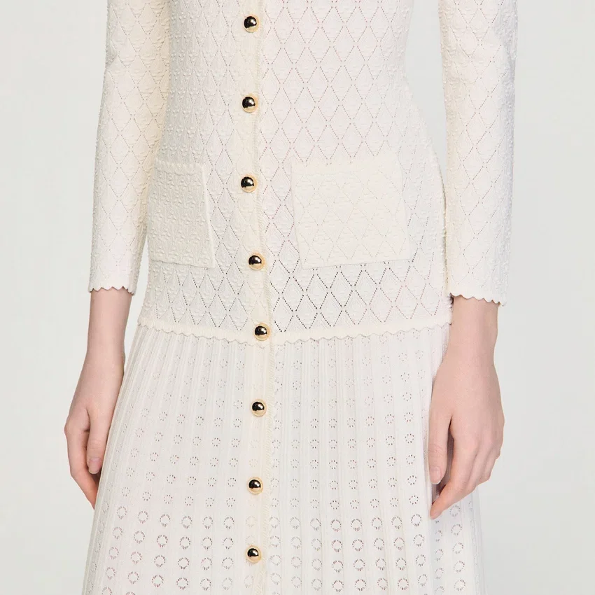 Fancy knit midi dress Fancy knit midi dress