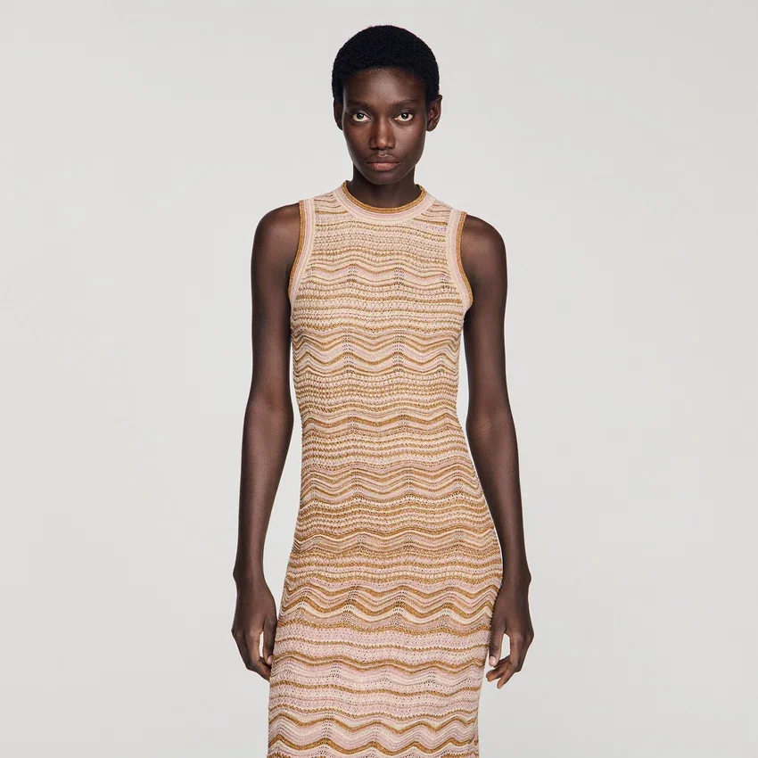 Fancy knit midi dress Fancy knit midi dress